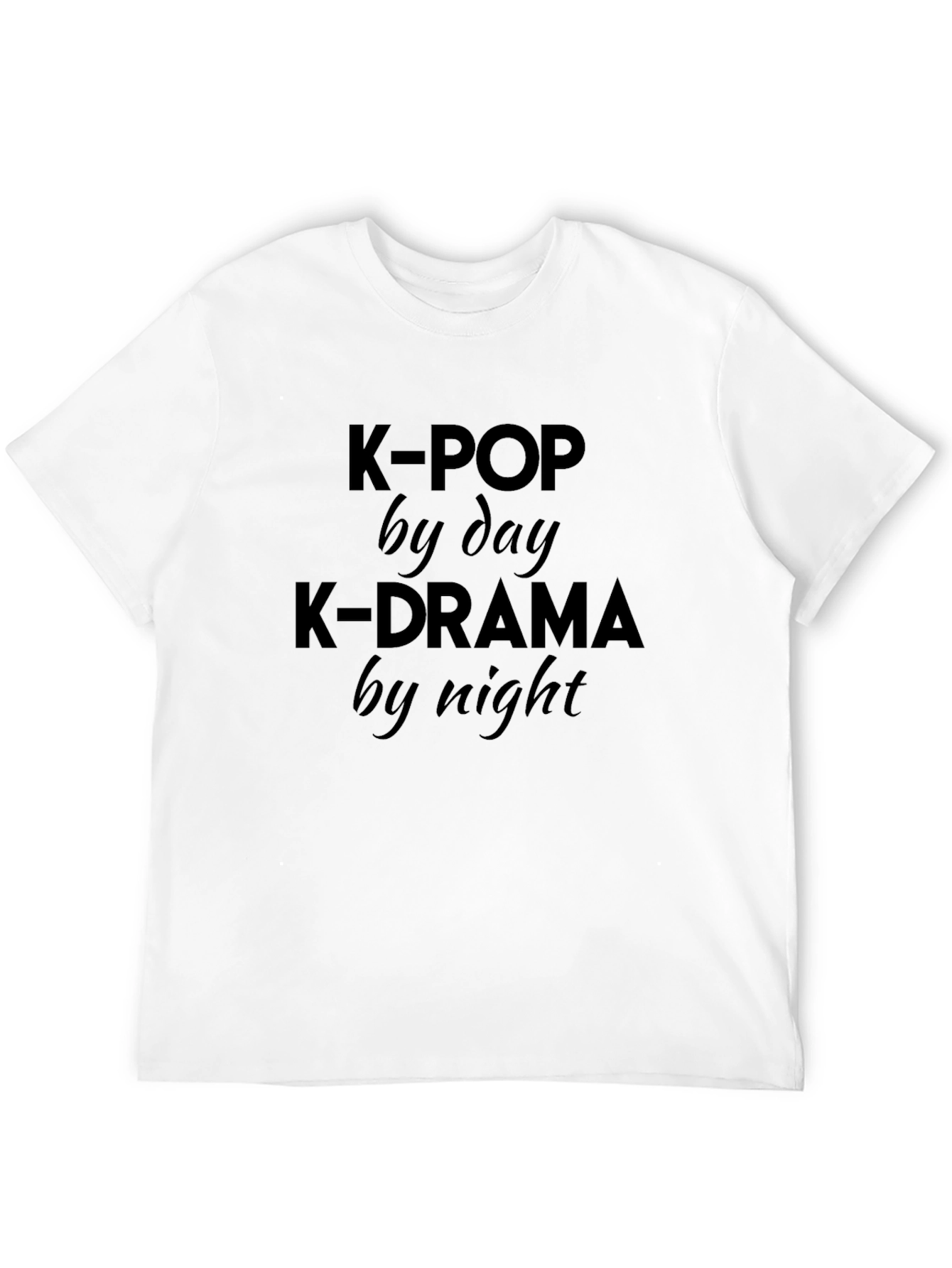 K-Pop by Day K-Drama by Night T-Shirt