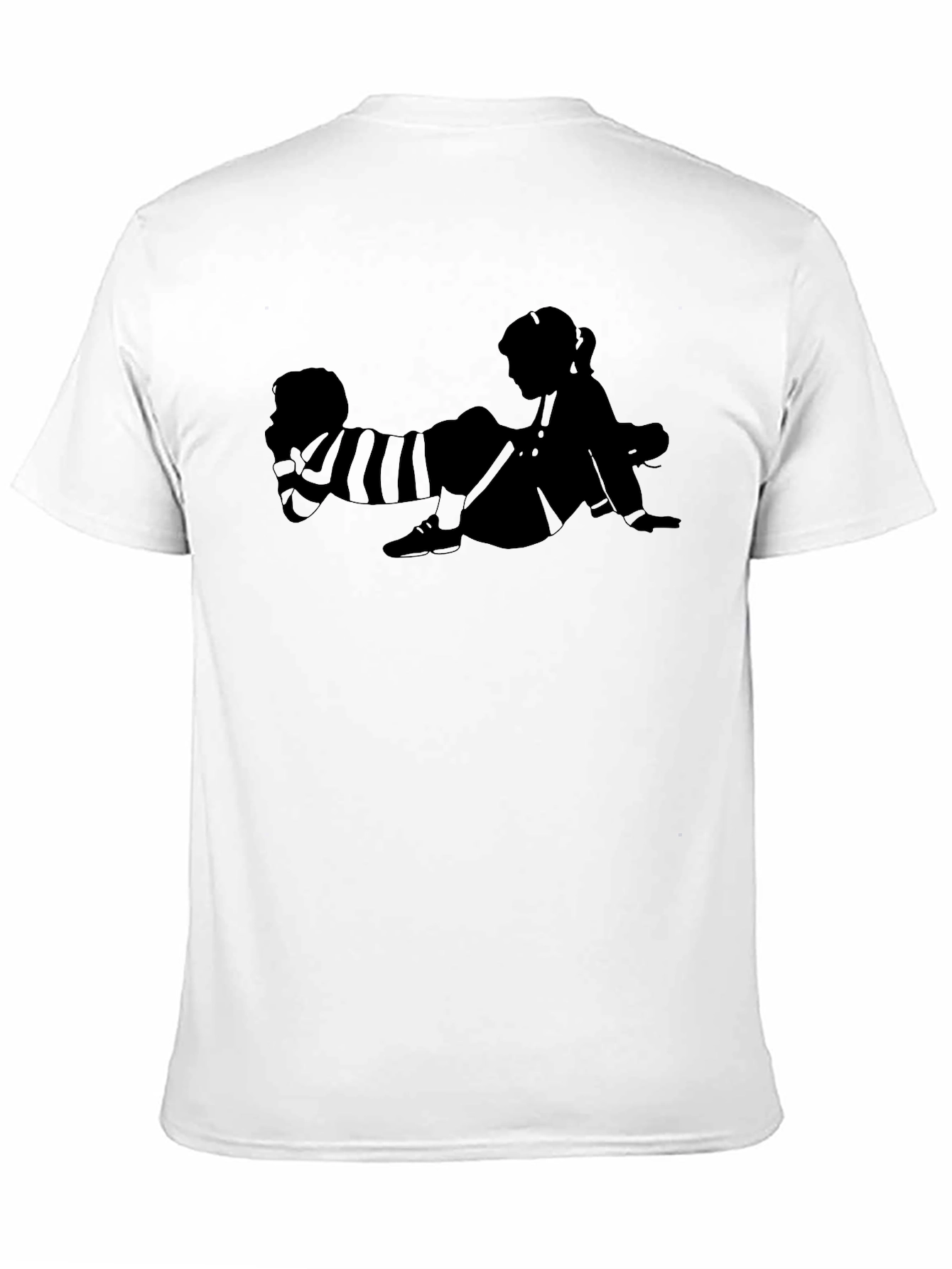 Retro Kids Graphic T-Shirt - Black Cotton Tee