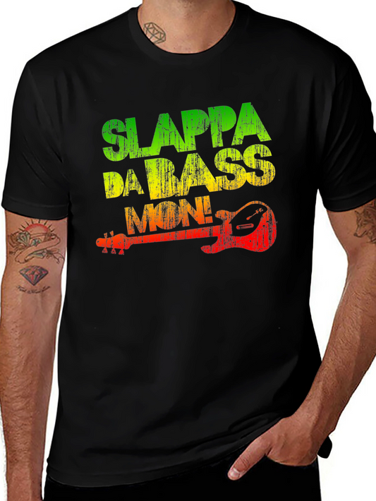 Slappa Da Bass Mon! Graphic T-Shirt