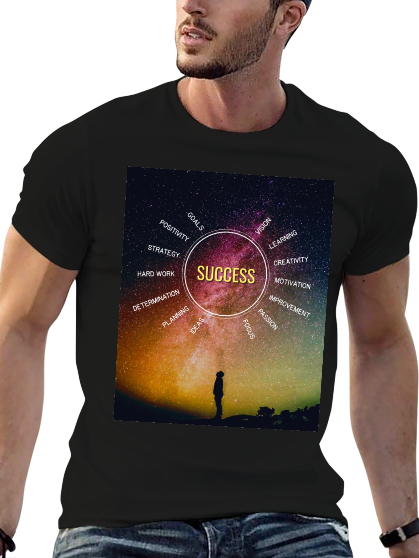 Success Motivational Graphic Tee