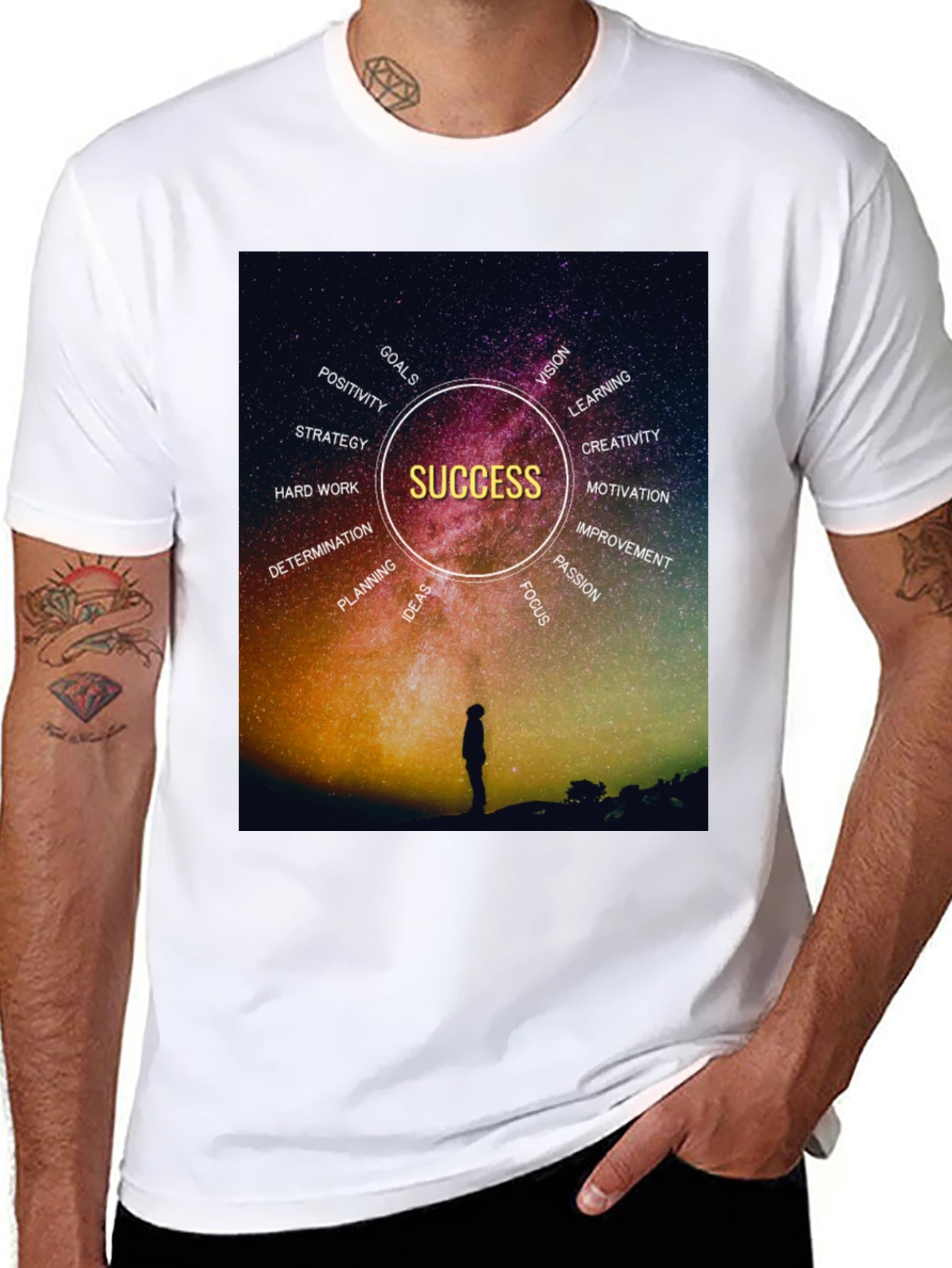 Success Motivational Graphic Tee