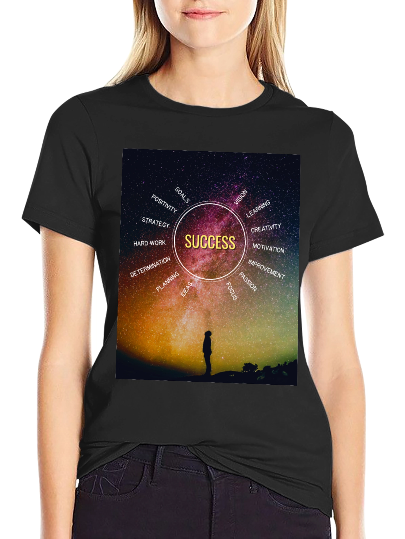 Success Motivational Graphic Tee