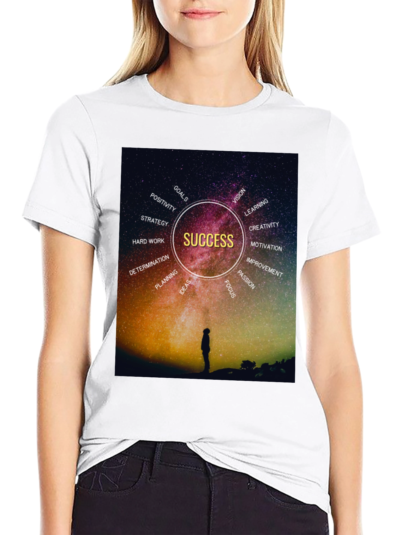 Success Motivational Graphic Tee