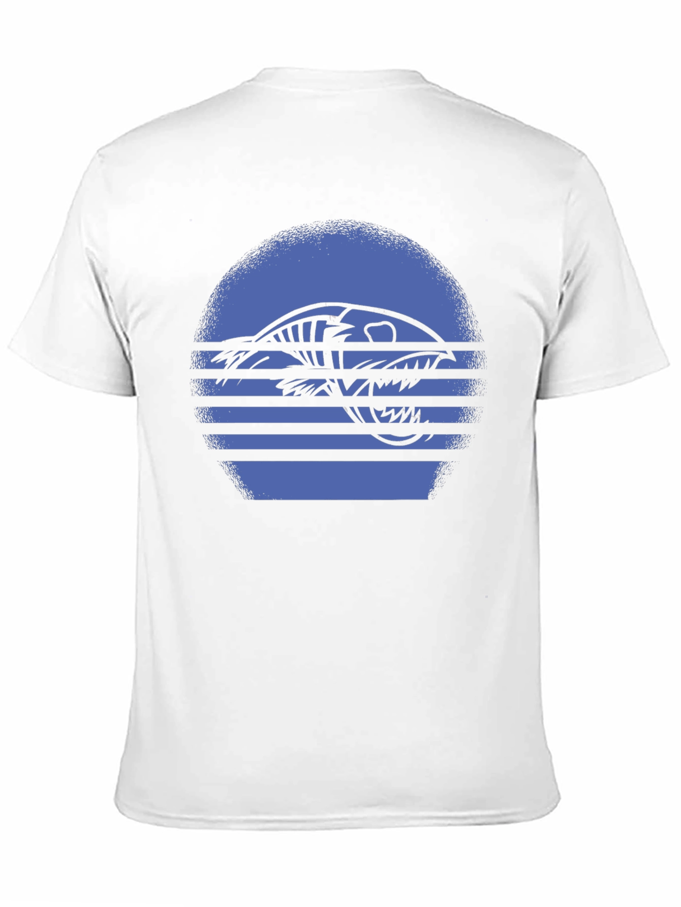 Retro Fish Skeleton Graphic Tee