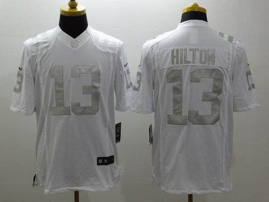 Men's Indianapolis Colts T.Y. Hilton #13 White Game Jerseys