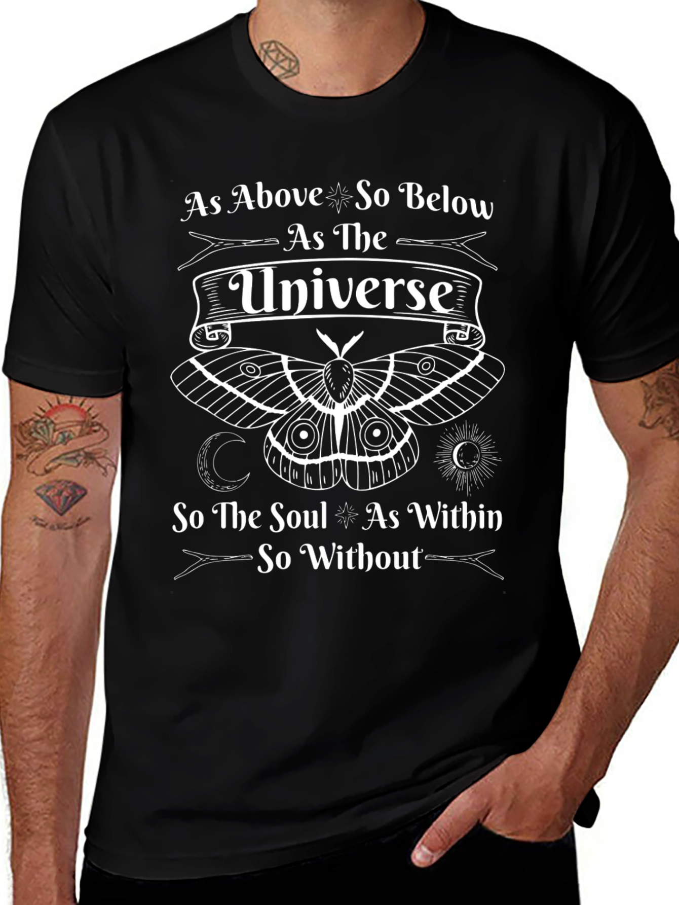 As Above So Below Graphic Tee - Unisex