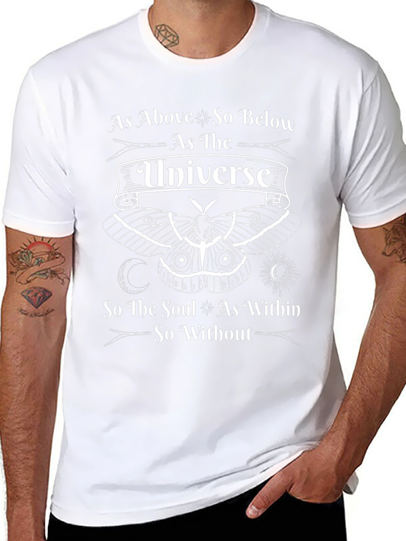 As Above So Below Graphic Tee - Unisex