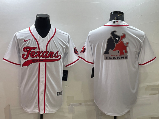 Men's Houston Texans White Game Jerseys