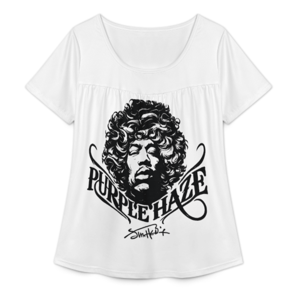 Vintage Psychedelic Rock Graphic Tee, Retro Music Inspired Shirt, Classic Guitar Culture Apparel, Boho Festival Aesthetic Top, Artistic Monochrome Women’s T-Shirt(z495)