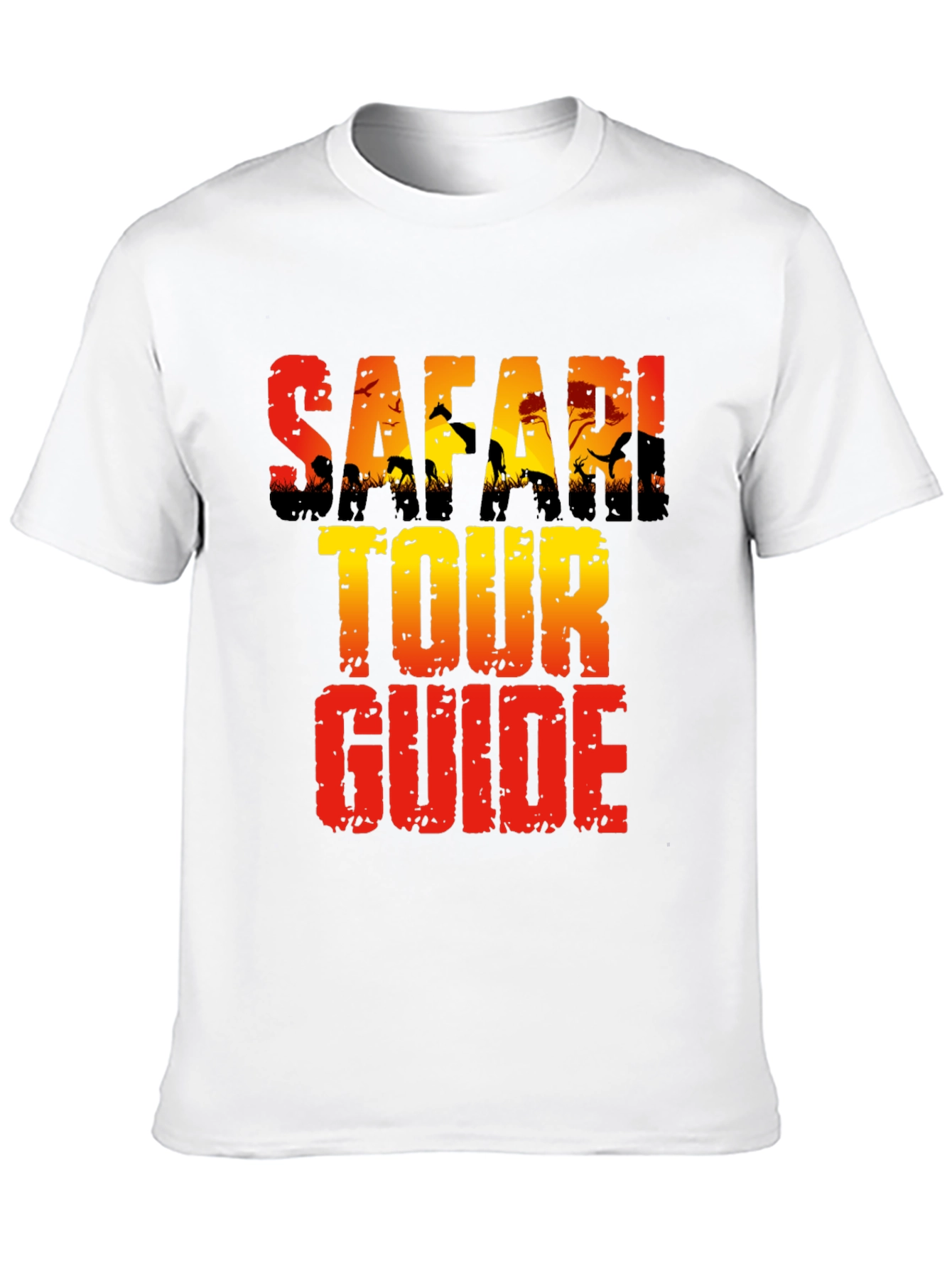 Safari Tour Guide T-Shirt - Adventure Awaits!