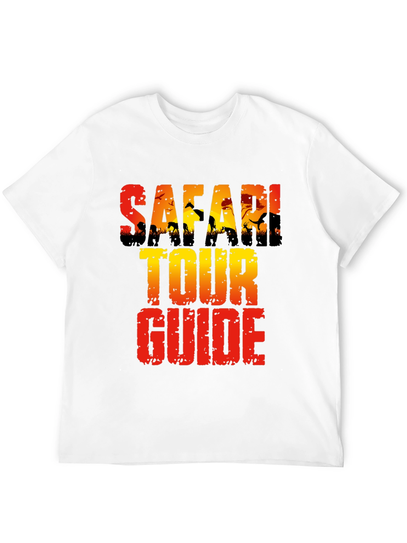 Safari Tour Guide T-Shirt - Adventure Awaits!