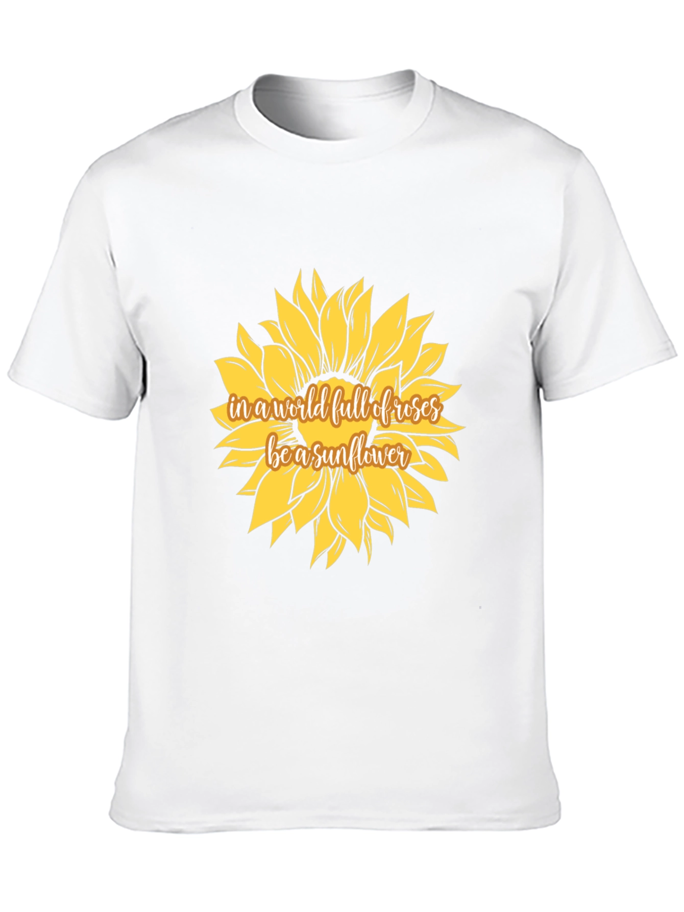Sunflower Graphic Tee - Be a Sunflower