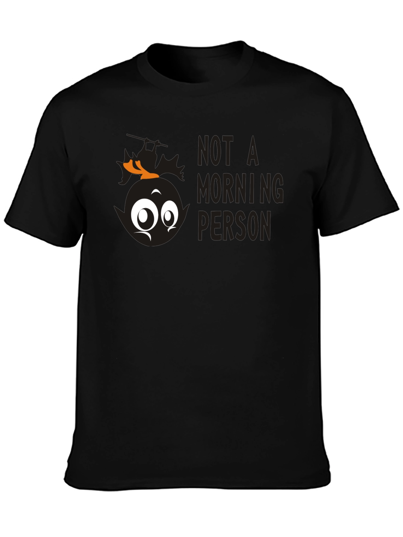 Funny Not A Morning Person Graphic Tee