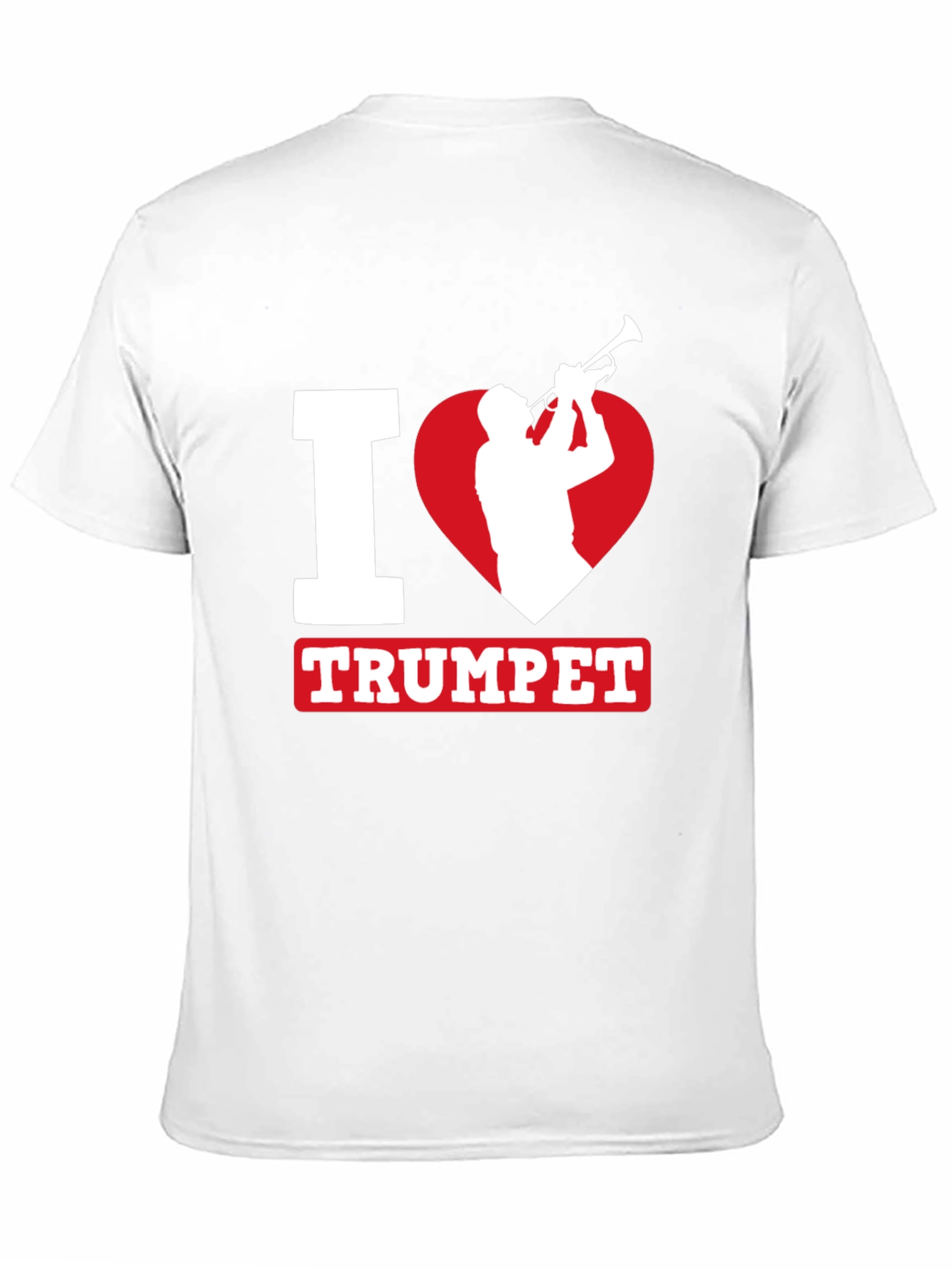 I Heart Trumpet Graphic Tee - Musician T-Shirt