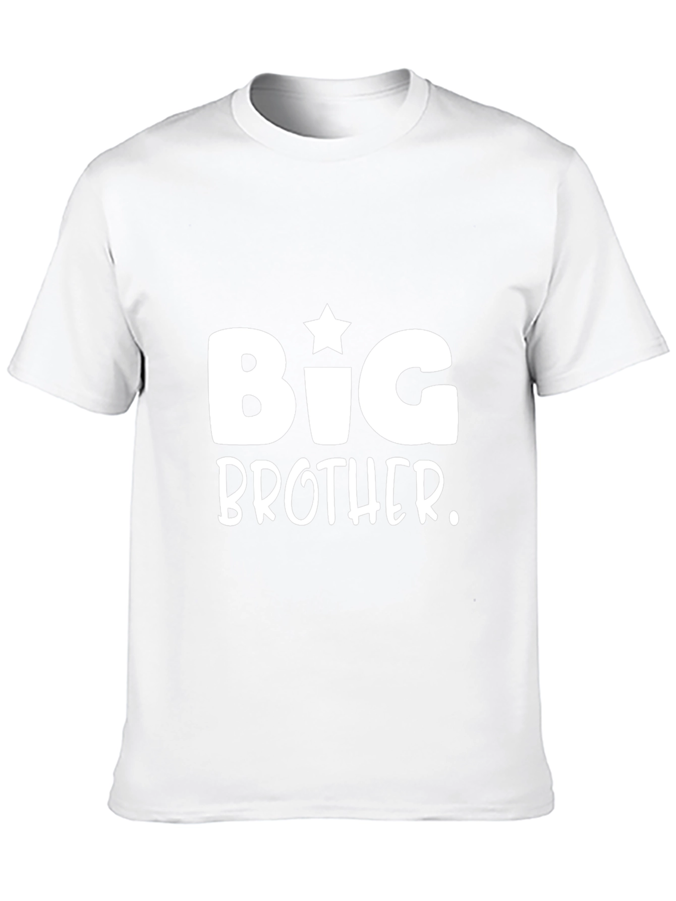 Big Brother Graphic Tee - Black Cotton Shirt