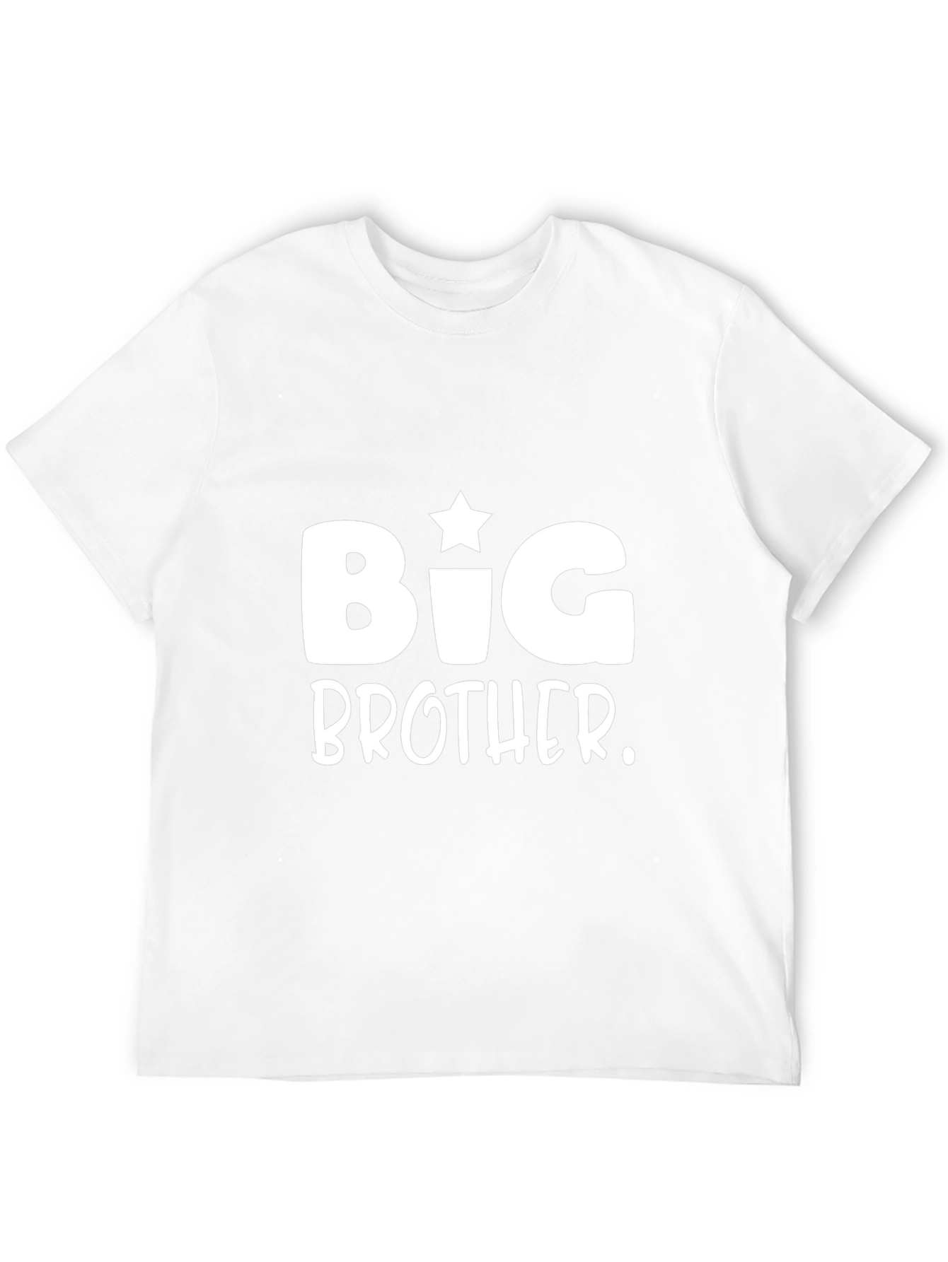 Big Brother Graphic Tee - Black Cotton Shirt