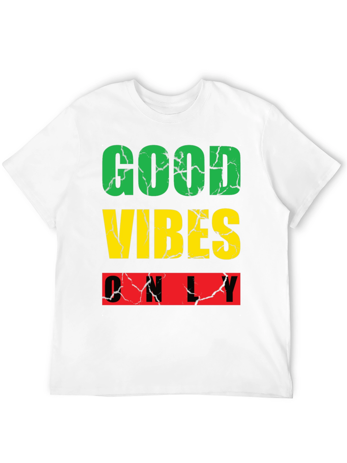 Good Vibes Only Graphic Tee - Black Casual Shirt