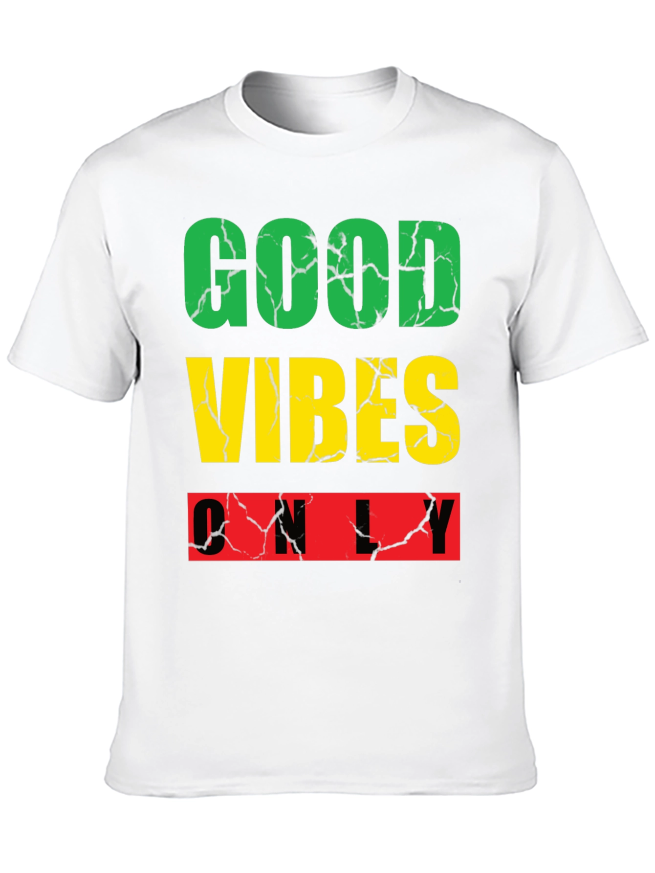 Good Vibes Only Graphic Tee - Black Casual Shirt