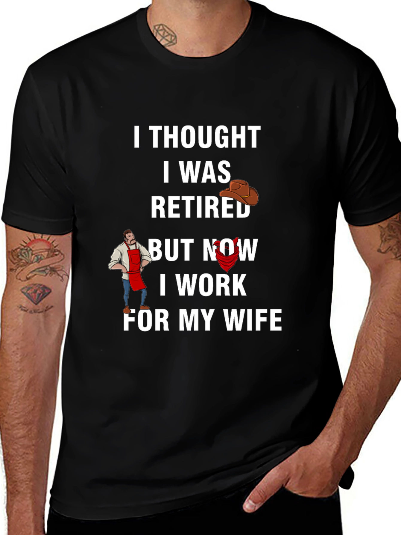 Funny Retired Husband T-Shirt