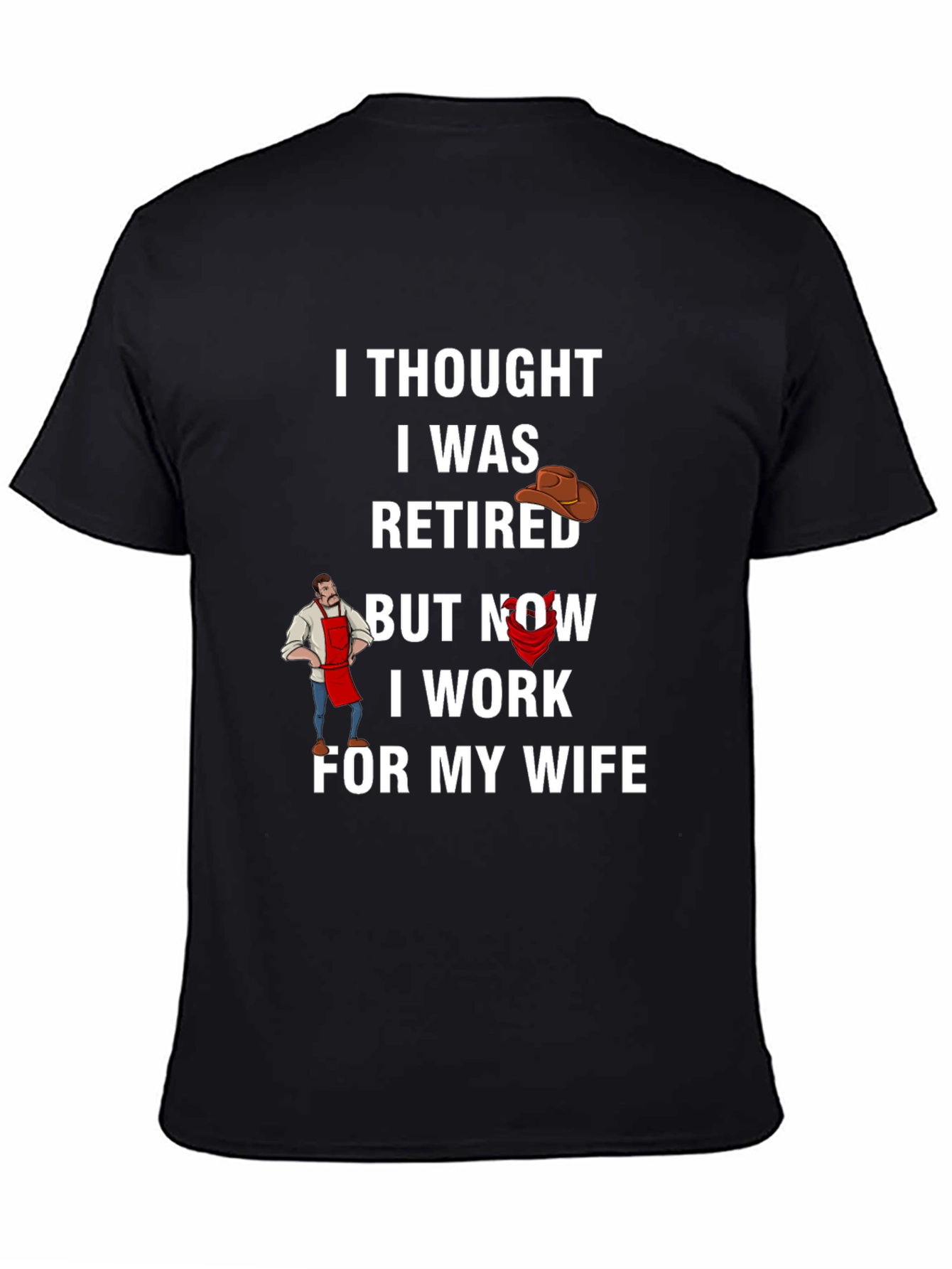 Funny Retired Husband T-Shirt