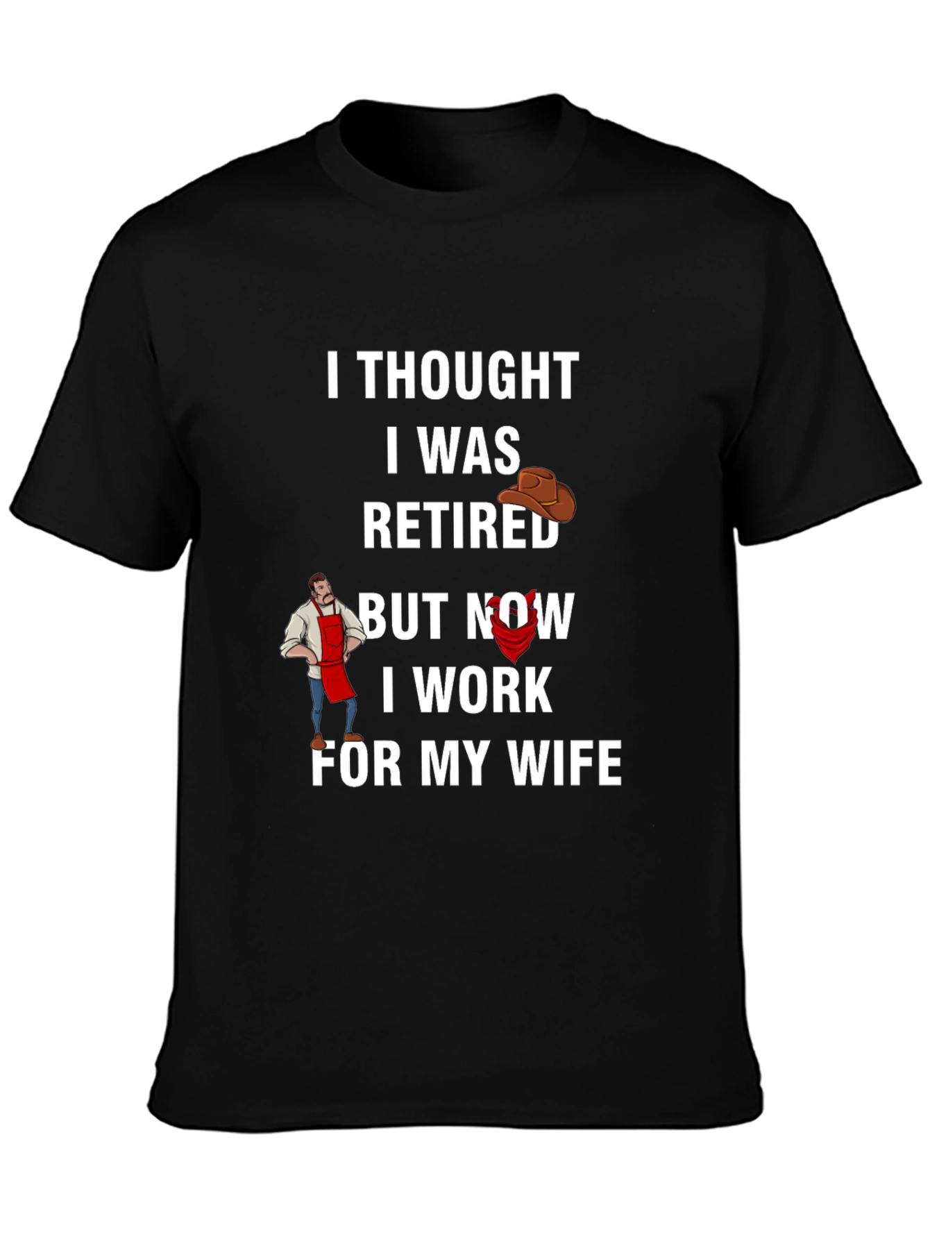 Funny Retired Husband T-Shirt