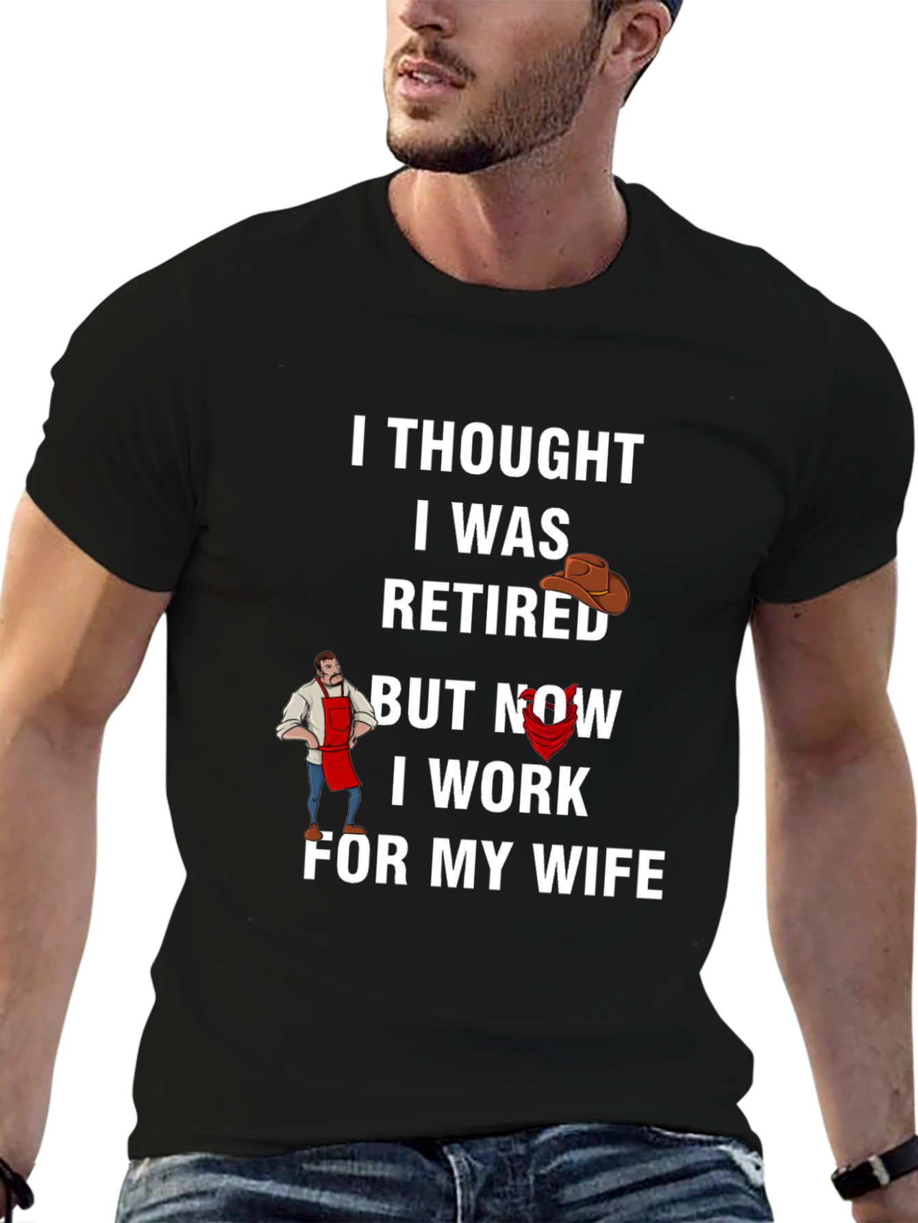 Funny Retired Husband T-Shirt