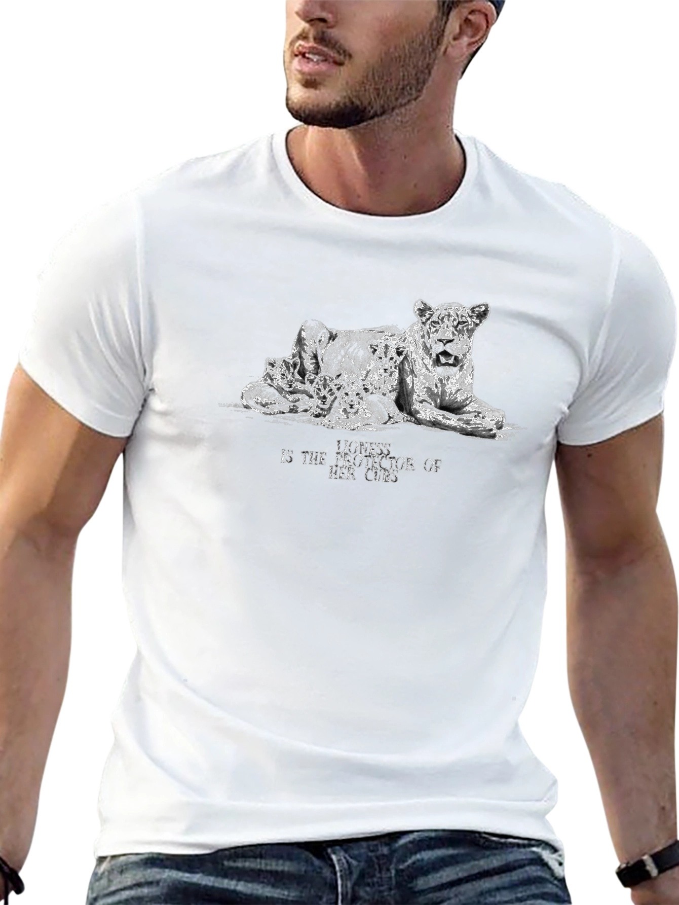 Lioness Protector Graphic Tee