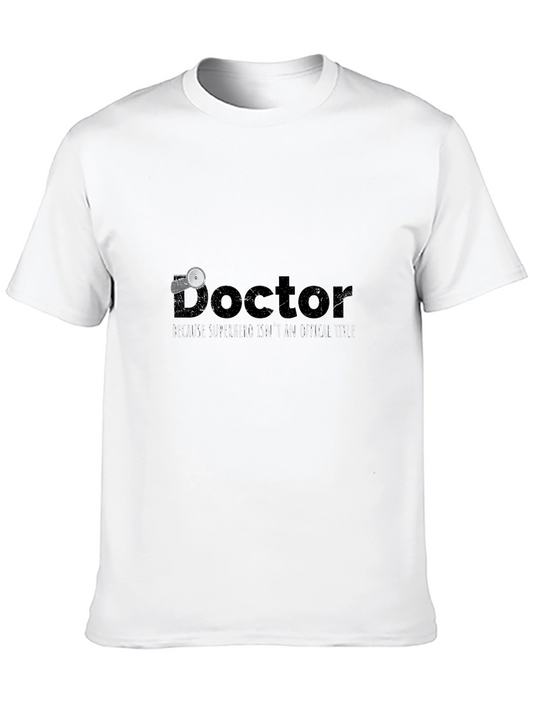 Doctor Superhero T-Shirt - Medical Profession Appreciation