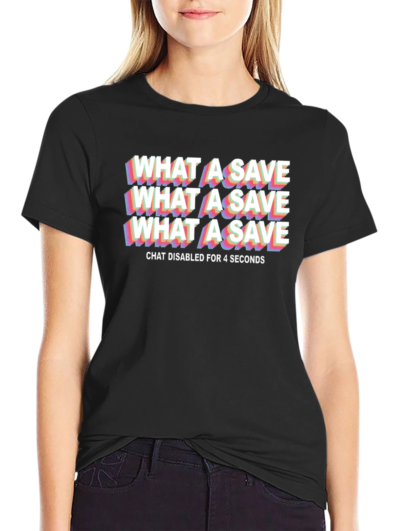 What A Save T-Shirt - Gamer Inspired Novelty Tee