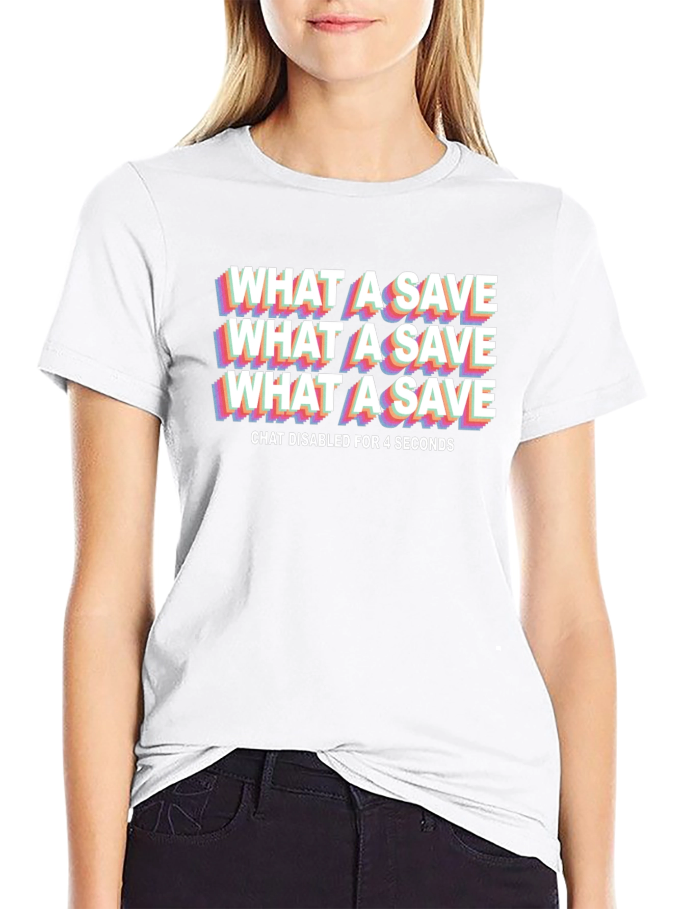What A Save T-Shirt - Gamer Inspired Novelty Tee