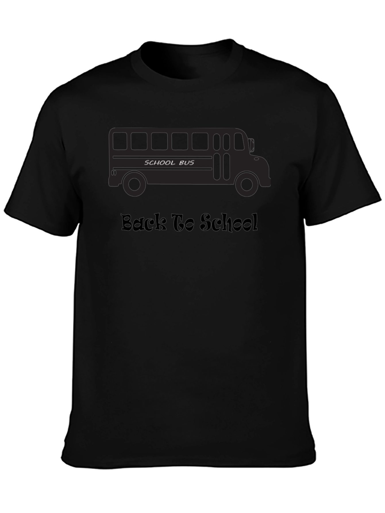 Back to School Bus Graphic Tee