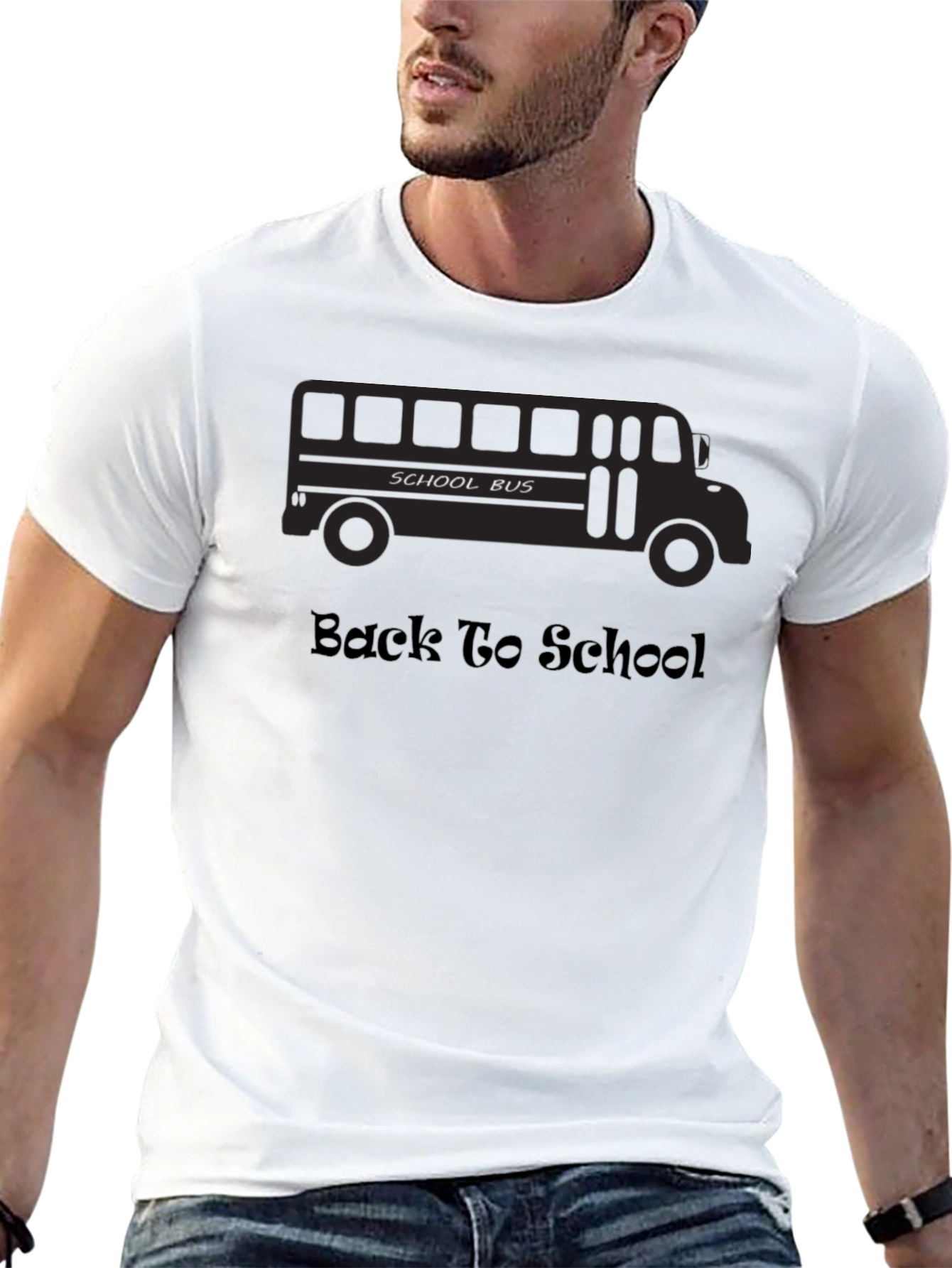 Back to School Bus Graphic Tee