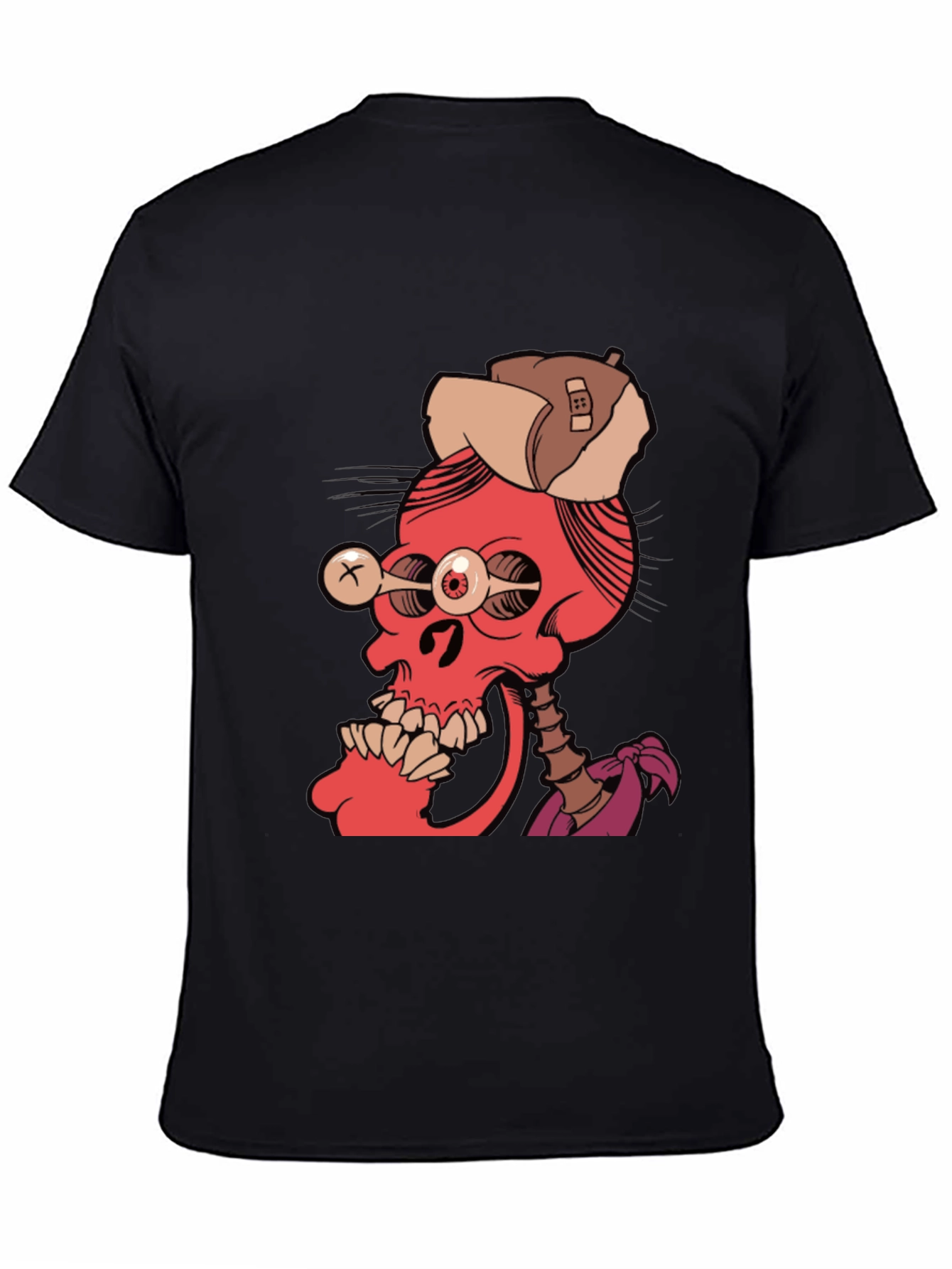 Edgy Skeleton Graphic Tee