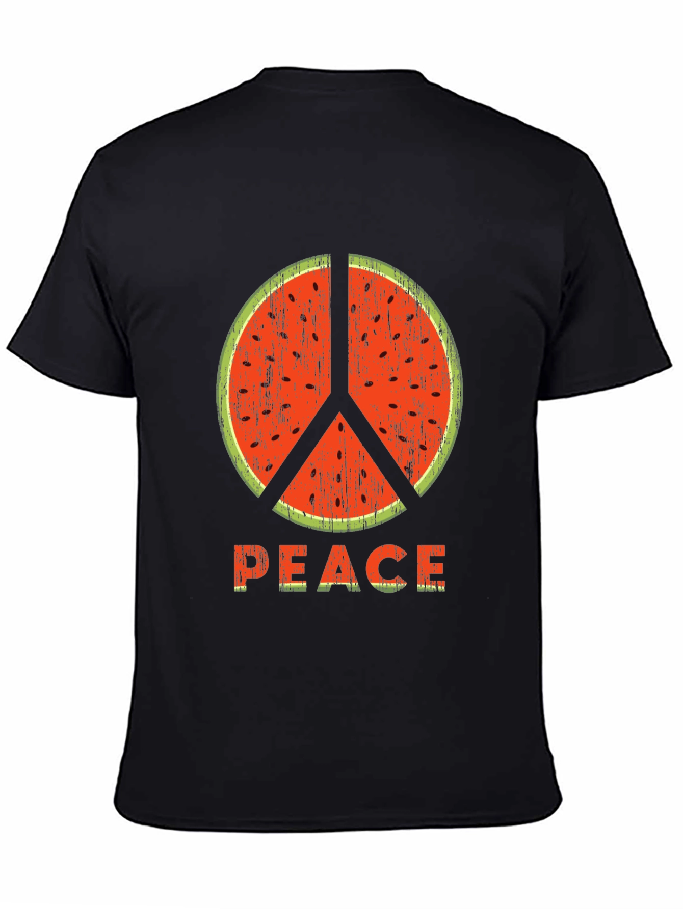 Watermelon Peace Sign Graphic Tee