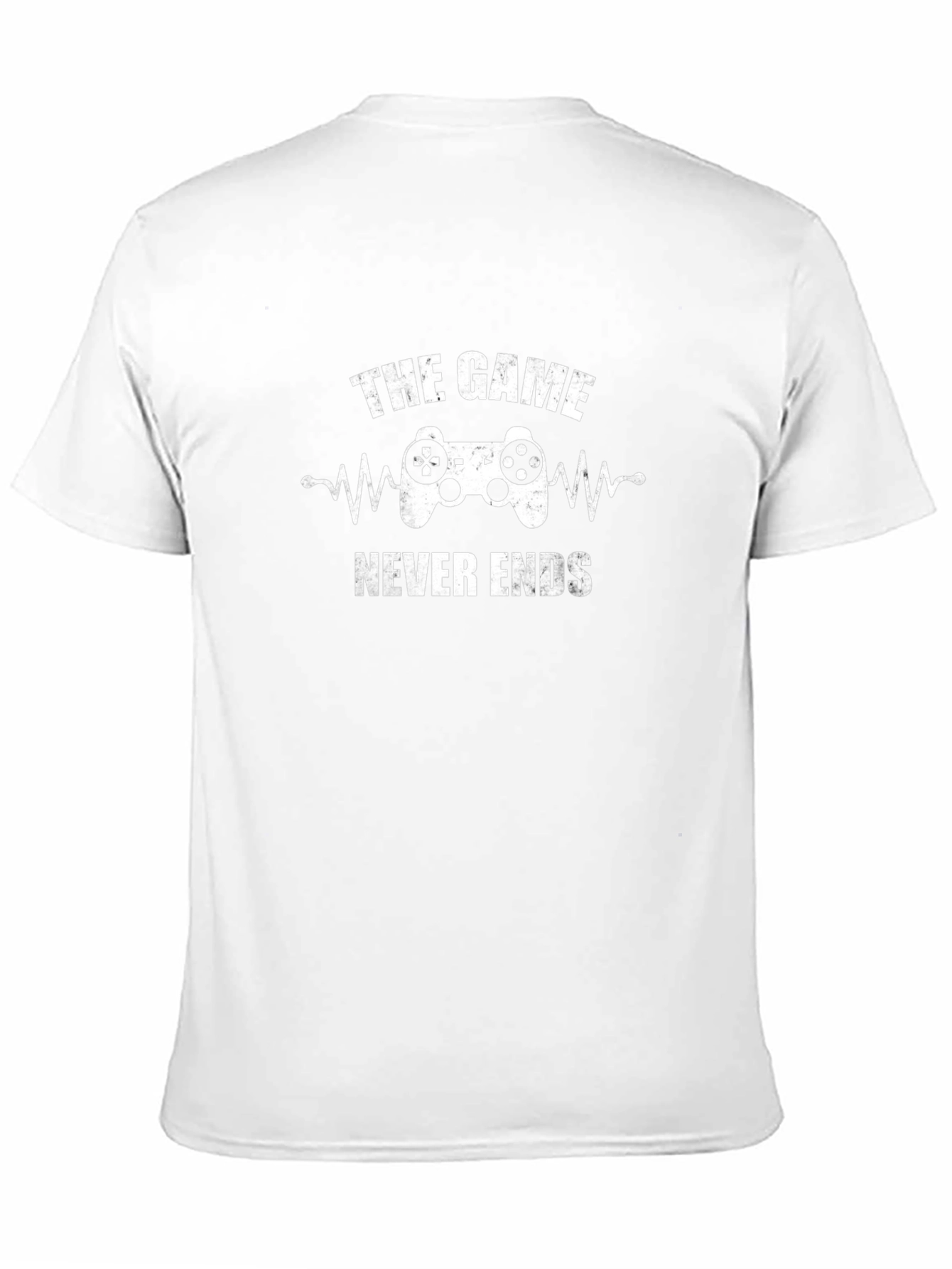 The Game Never Ends Black T-Shirt