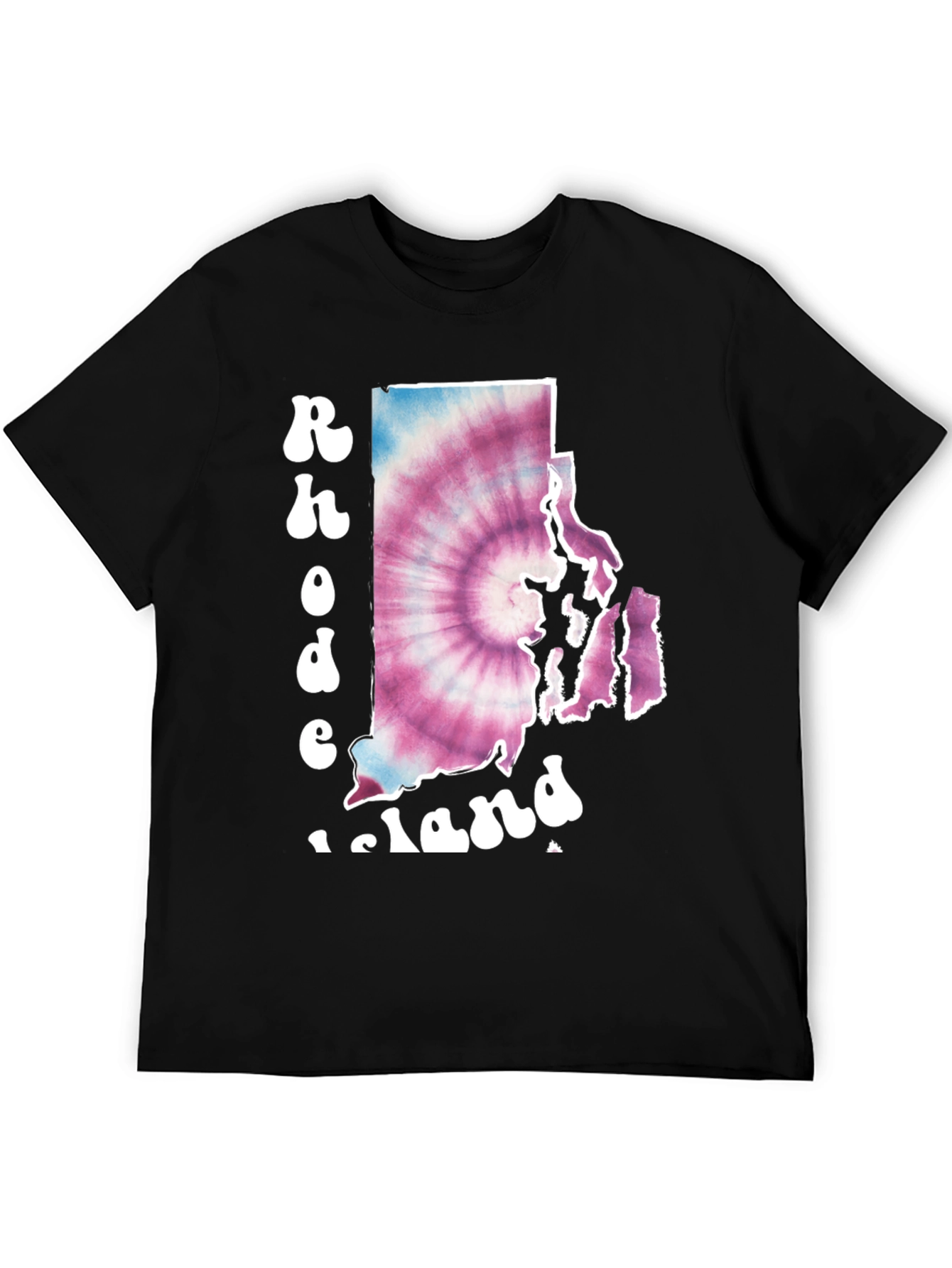 Rhode Island Tie-Dye State T-Shirt