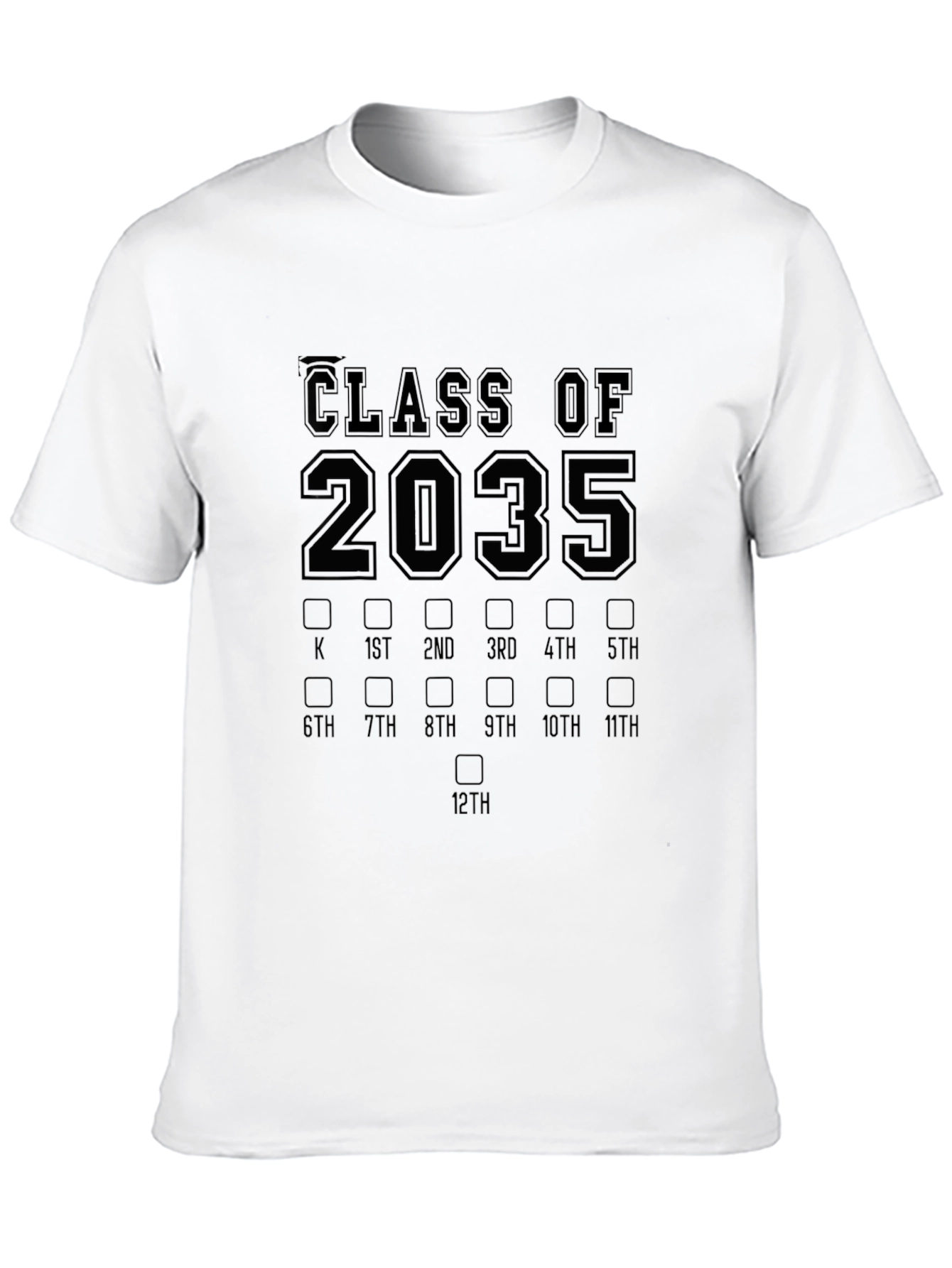 Class of 2035 Graduation Year T-Shirt