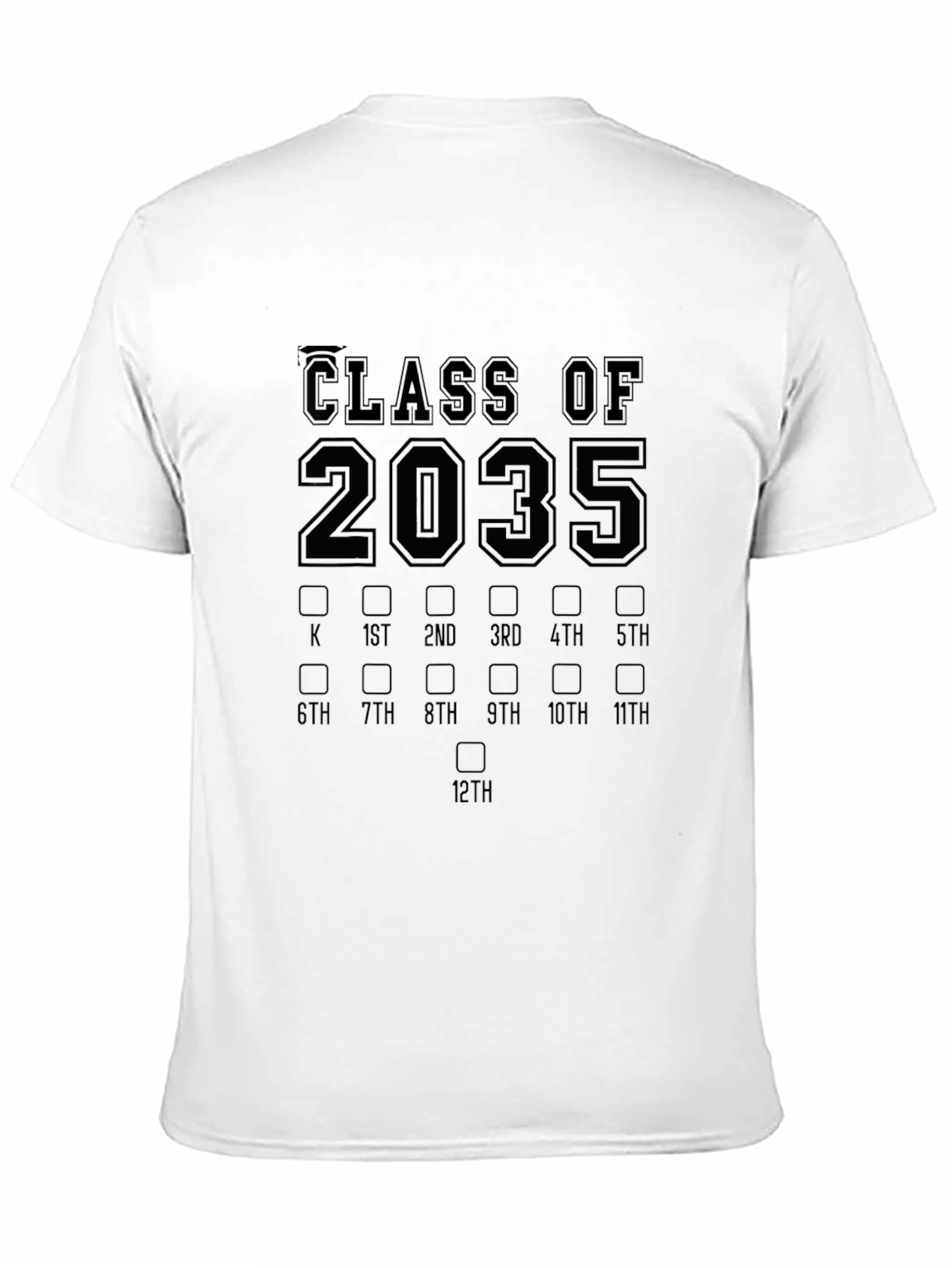 Class of 2035 Graduation Year T-Shirt