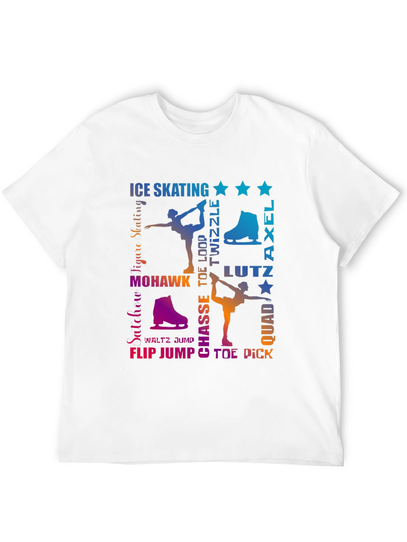 Ice Skating T-Shirt Figure Skating Tee