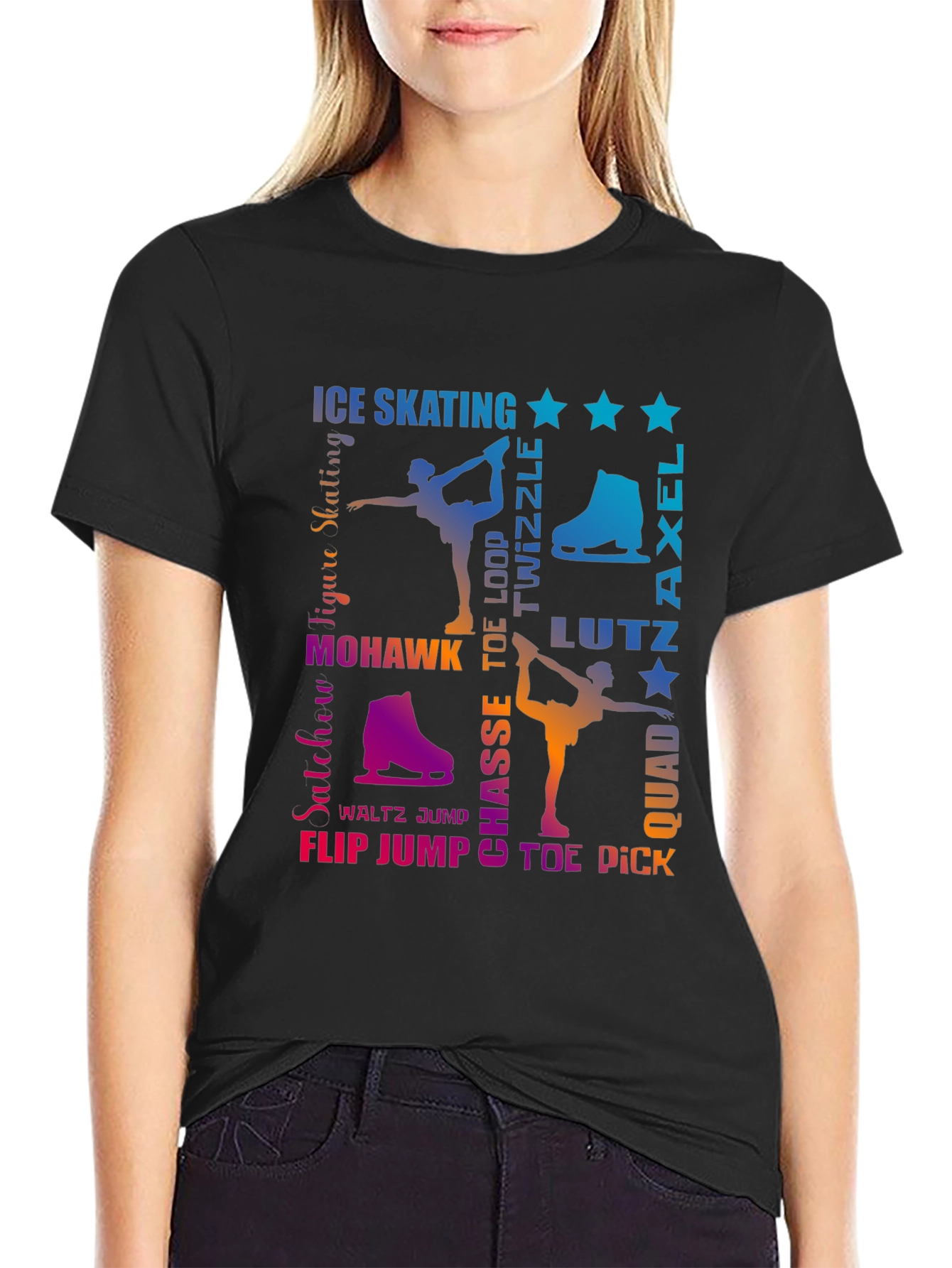 Ice Skating T-Shirt Figure Skating Tee