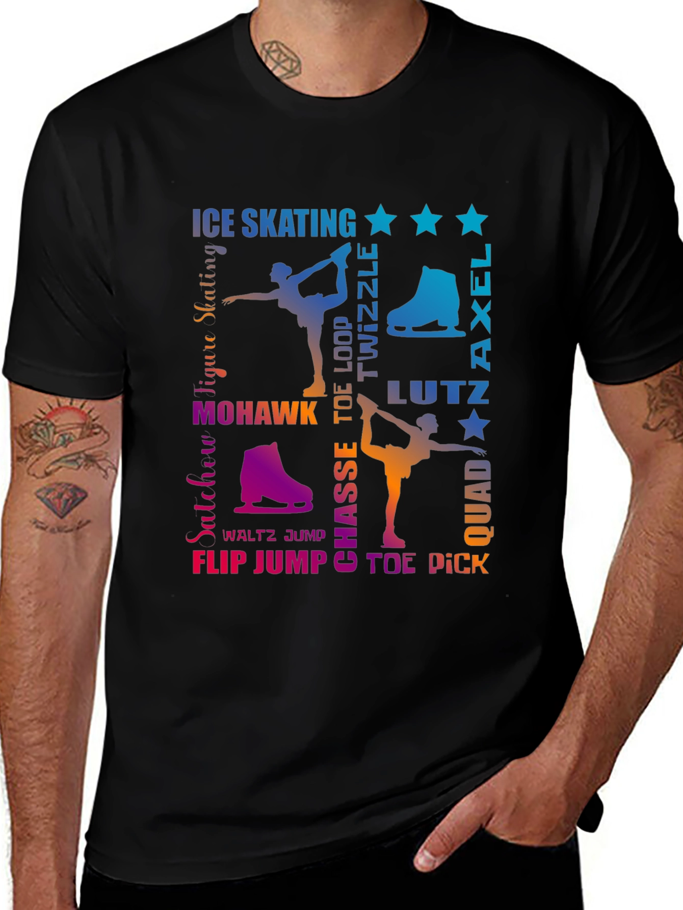Ice Skating T-Shirt Figure Skating Tee