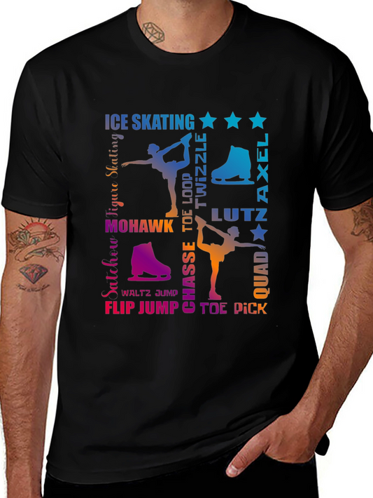 Ice Skating T-Shirt Figure Skating Tee