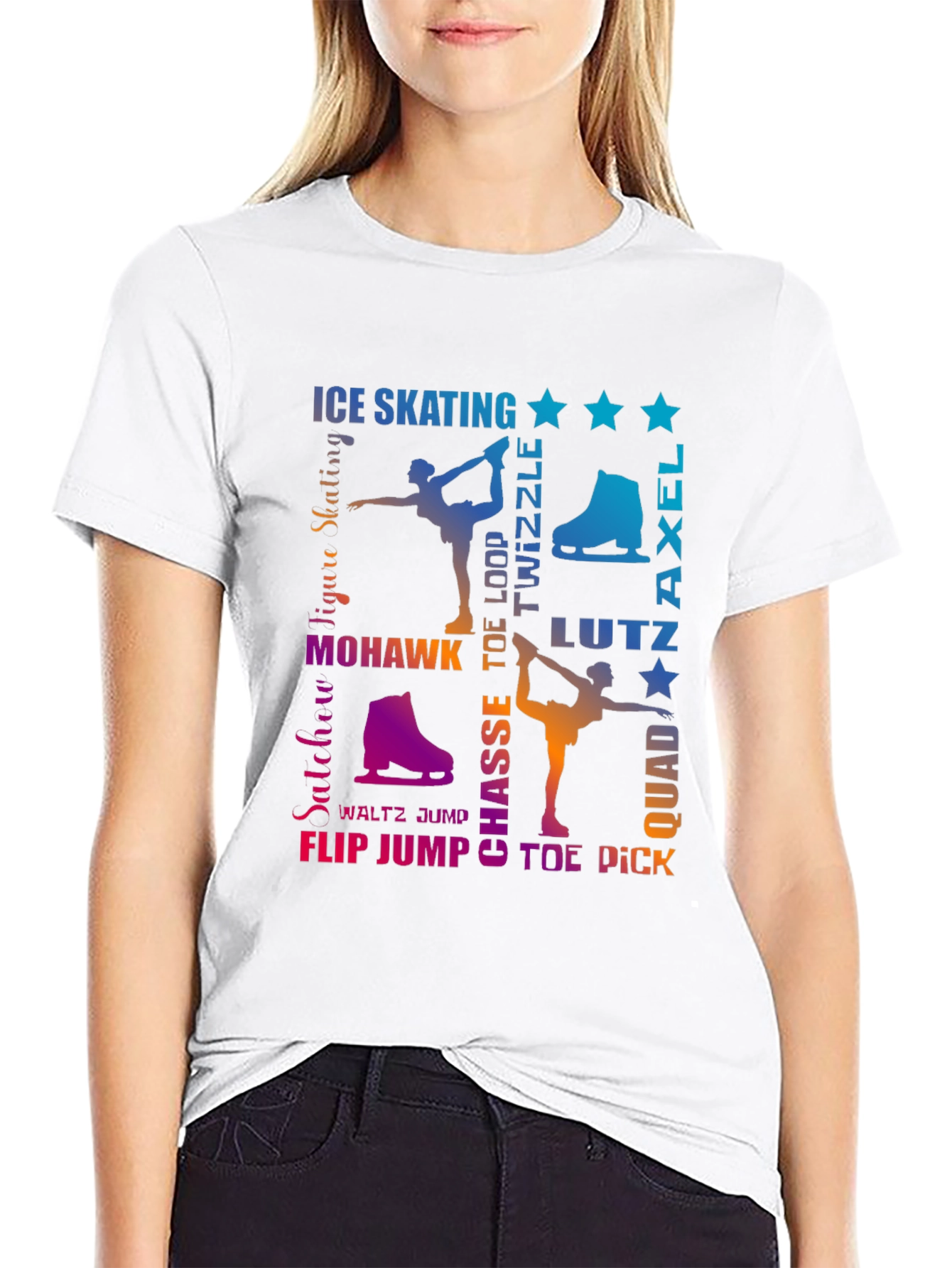 Ice Skating T-Shirt Figure Skating Tee