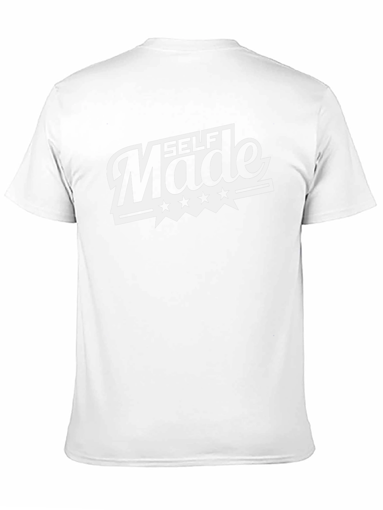 Self Made Black Graphic Tee