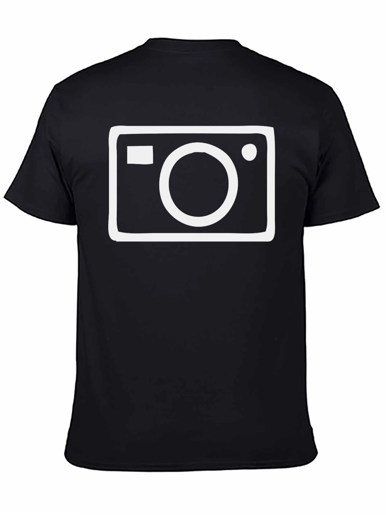 Camera Graphic Black T-Shirt