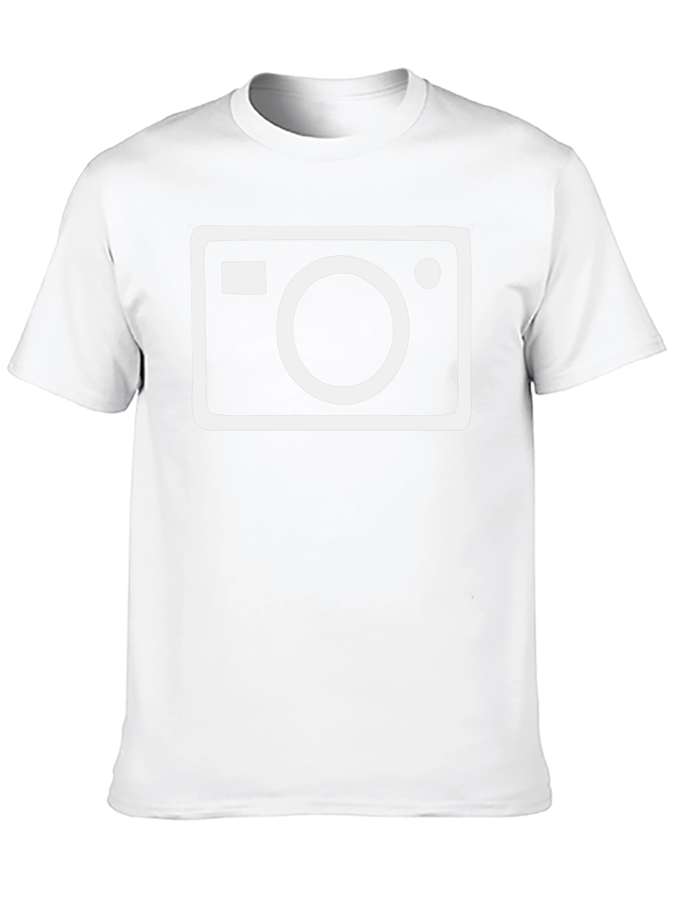 Camera Graphic Black T-Shirt