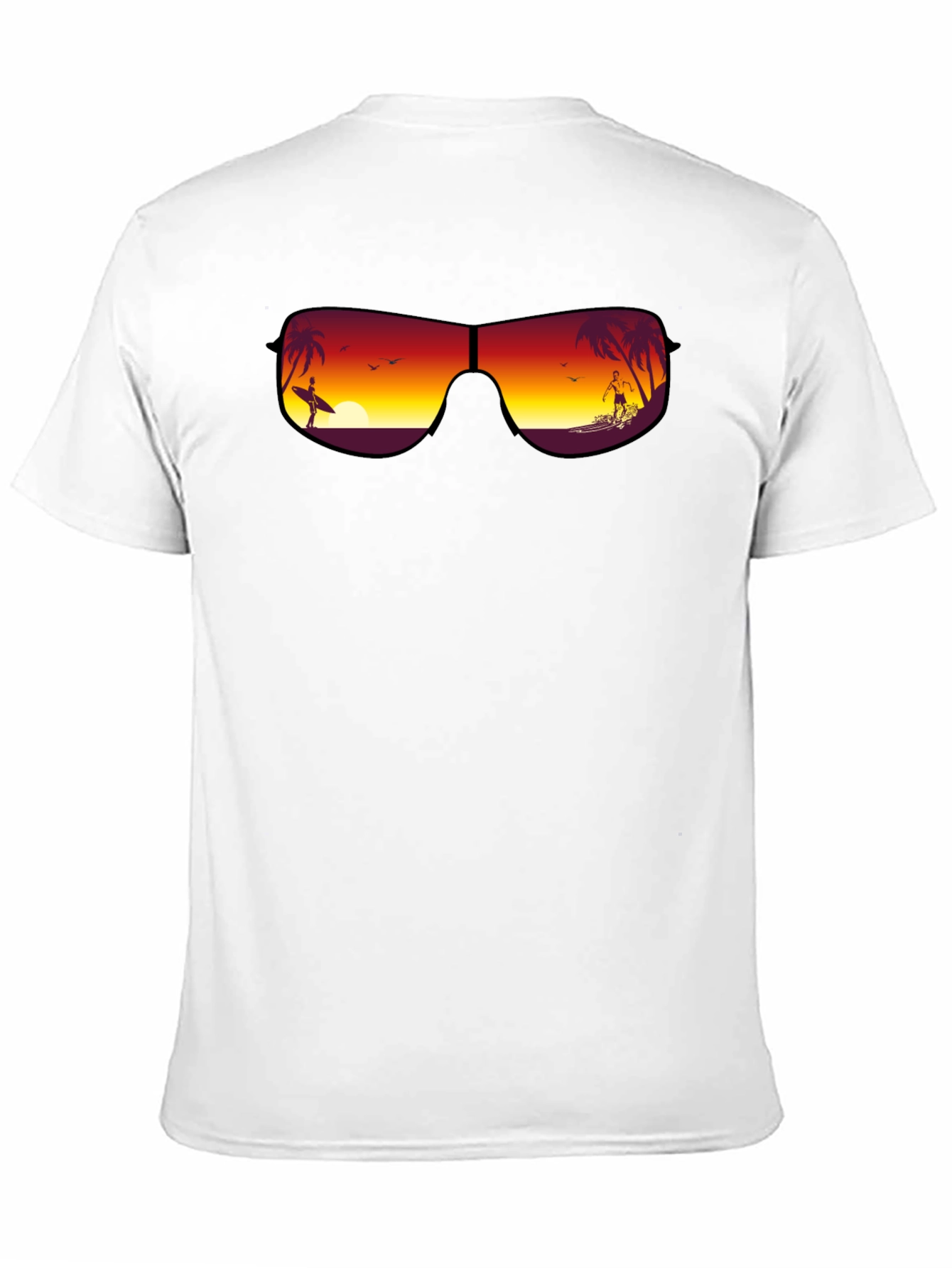 Sunset Surfer Graphic Tee