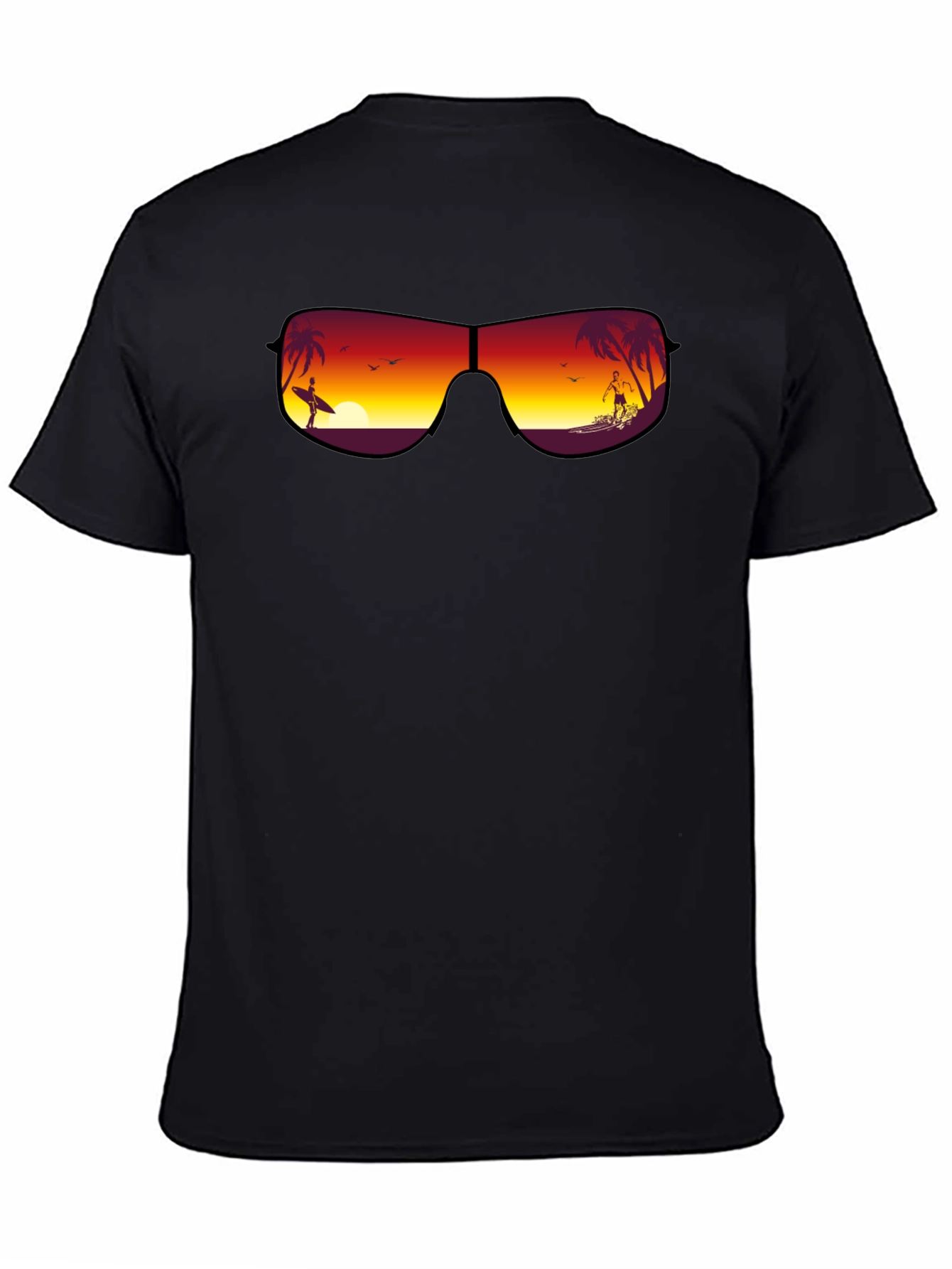 Sunset Surfer Graphic Tee