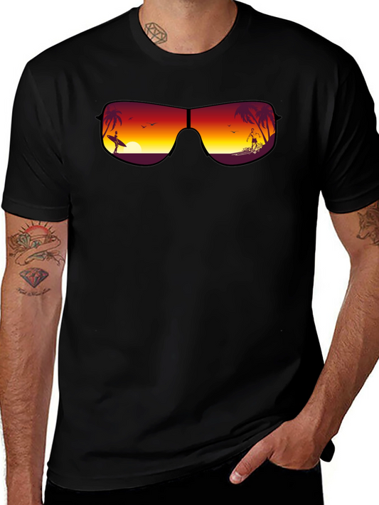Sunset Surfer Graphic Tee