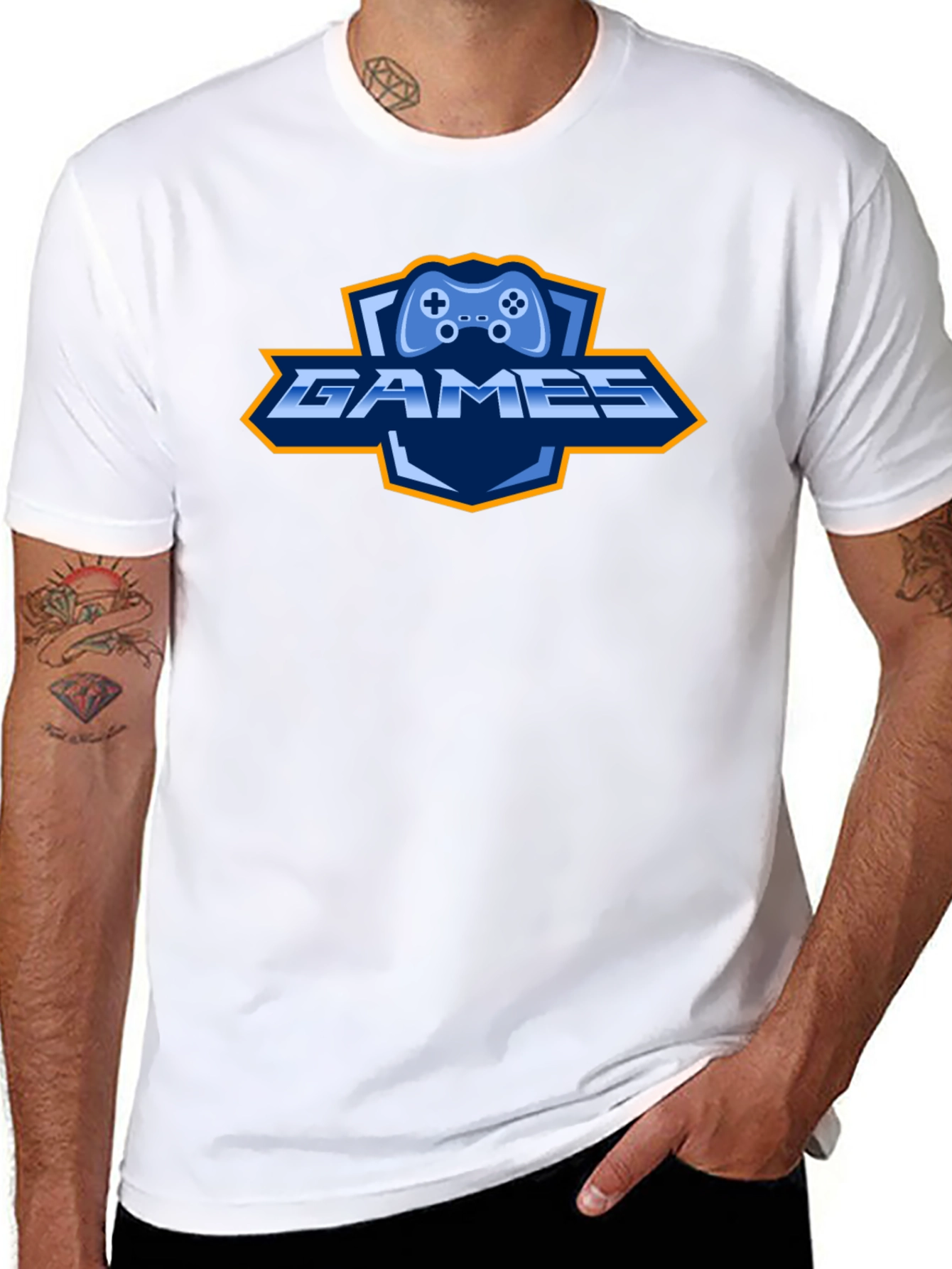 Gamer T-Shirt - Console Games Graphic Tee